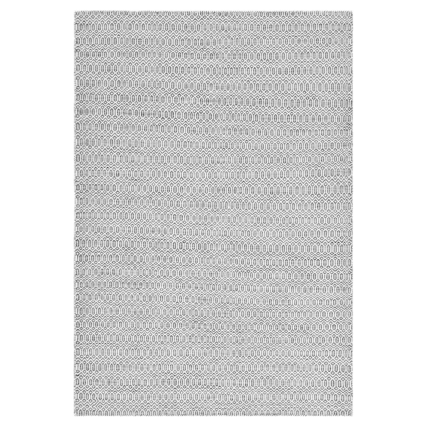 Solo Rugs Chatham Contemporary Geometric Handmade Area Rug Grey For Sale
