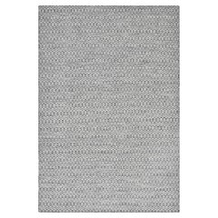 Solo Rugs Chatham Contemporary Geometric Handmade Area Rug Gray