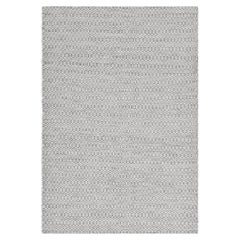 Tapis de couloir gris Chatham contemporains géométriques faits à la main