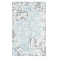 Solo Rugs Denali Contemporary Abstract Handmade Area Rug Ivory