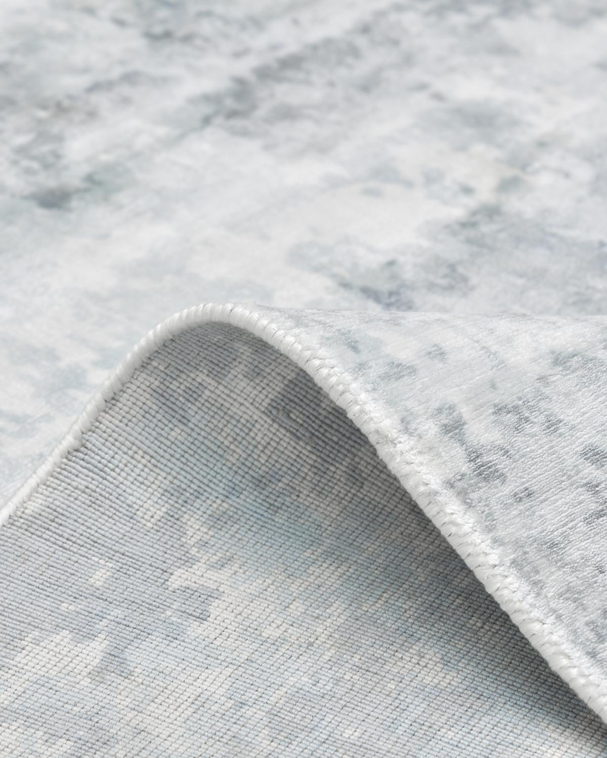 Solo Teppiche Elbrus Zeitgenössischer abstrakter handgefertigter Teppich Elfenbein im Zustand „Neu“ im Angebot in Norwalk, CT