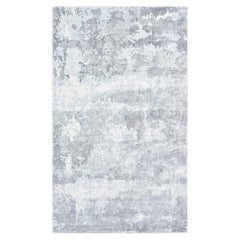 Solo Rugs Elbrus Contemporary Abstract Handmade Area Rug Ivory