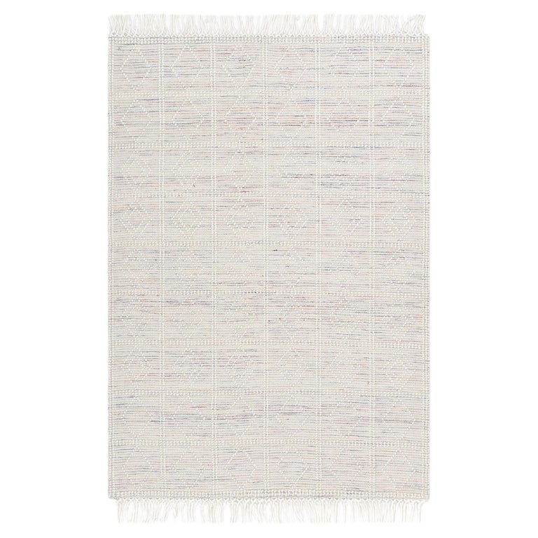 Solo Rugs Flatweave Geometric Hand-Knotted Multi Area Rug For Sale at ...