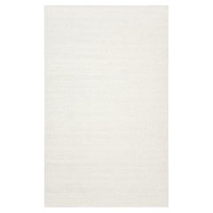 Solo Rugs Flatweave Geometric Hand Woven Ivory Area Rug