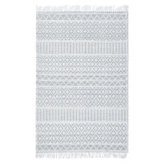 Solo Rugs Flatweave Hand Woven Light Gray Area Rug