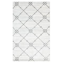 Solo Rugs Jasper Bohemian Geometric Handmade Area Rug Ivory