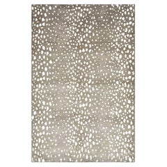 Solo Rugs Louis Contemporary Animal Handmade Area Rug Brown