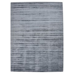 Solo Rugs Milo Contemporary Solid Handmade Area Rug Gray