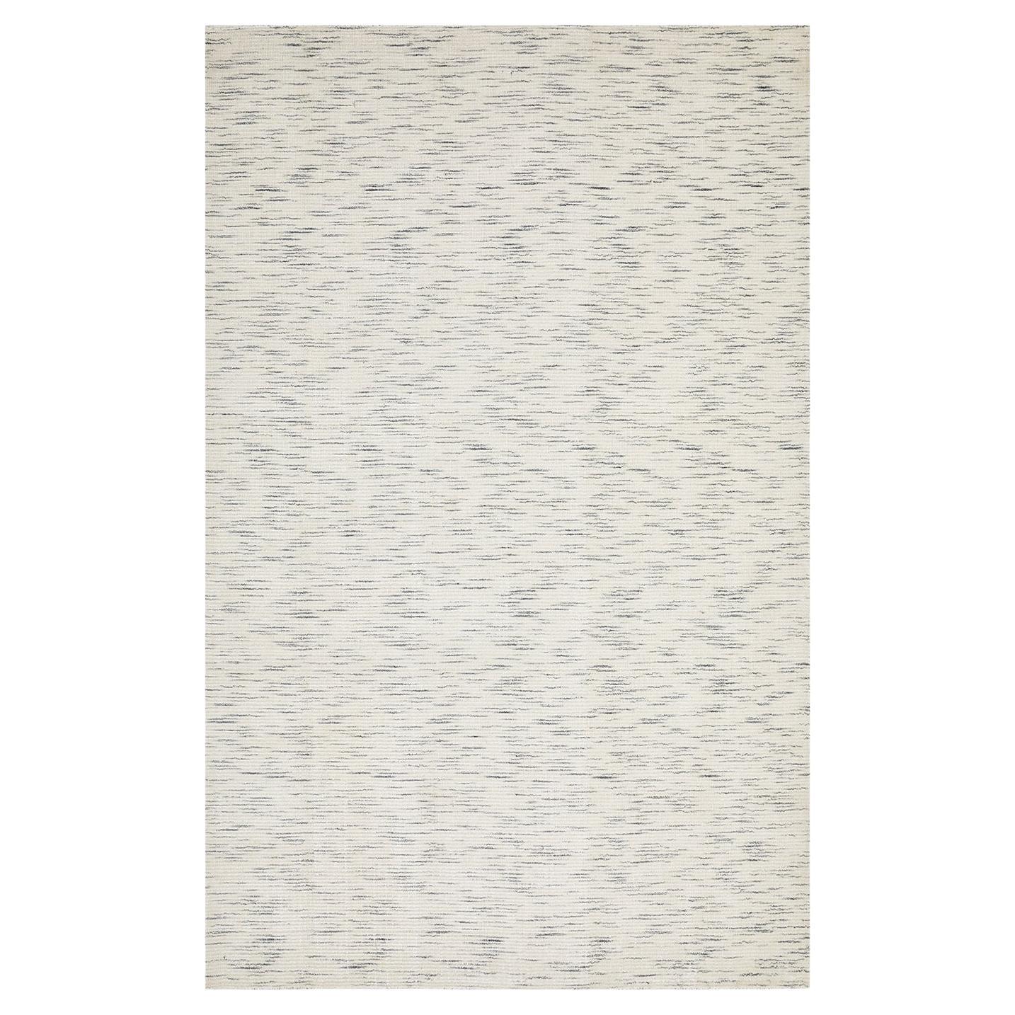 Solo Rugs Modern Abstract Hand Loomed Ivory Area Rug For Sale