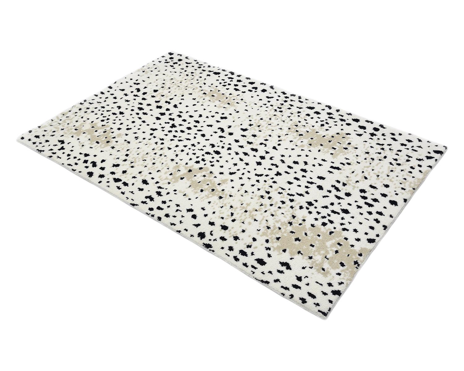 Solo Rugs Modern Animal Hand Knotted Ivory Area Rug For Sale 1
