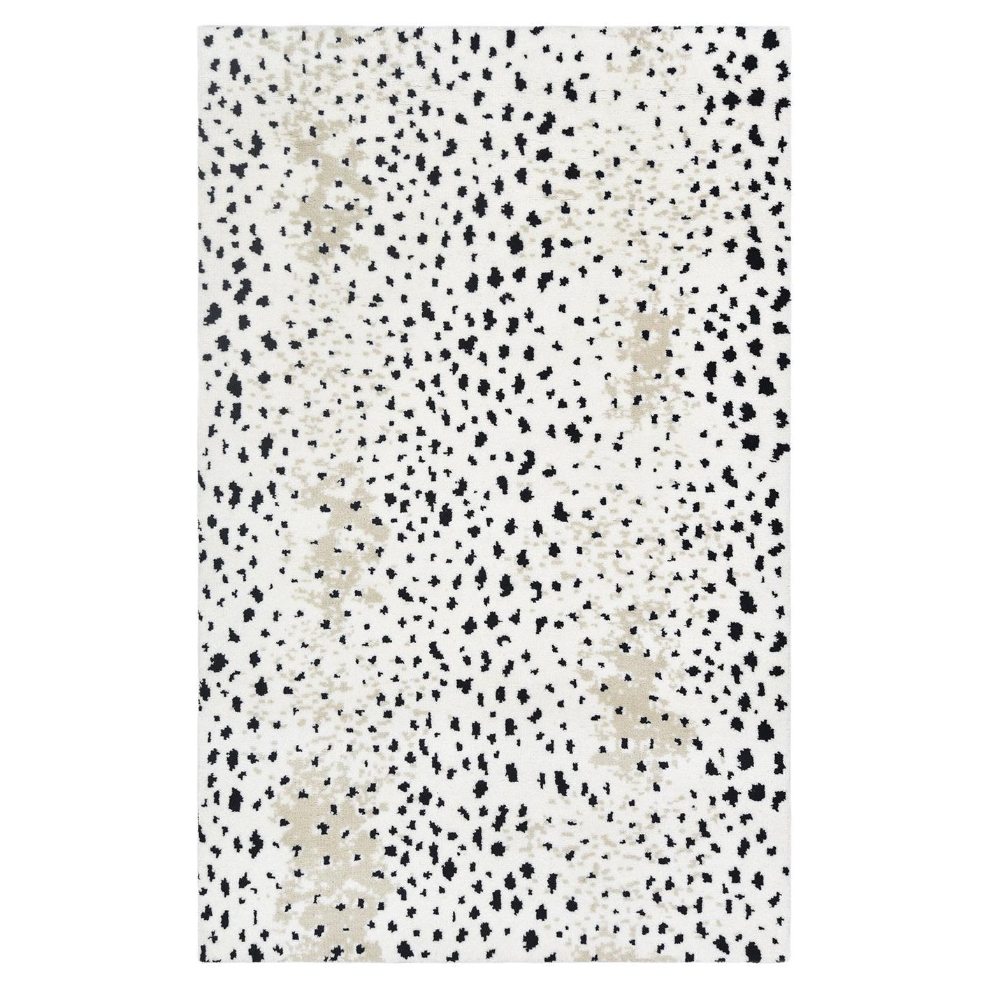 Solo Rugs Alfombra anudada a mano de animales modernos marfil 8 x 10