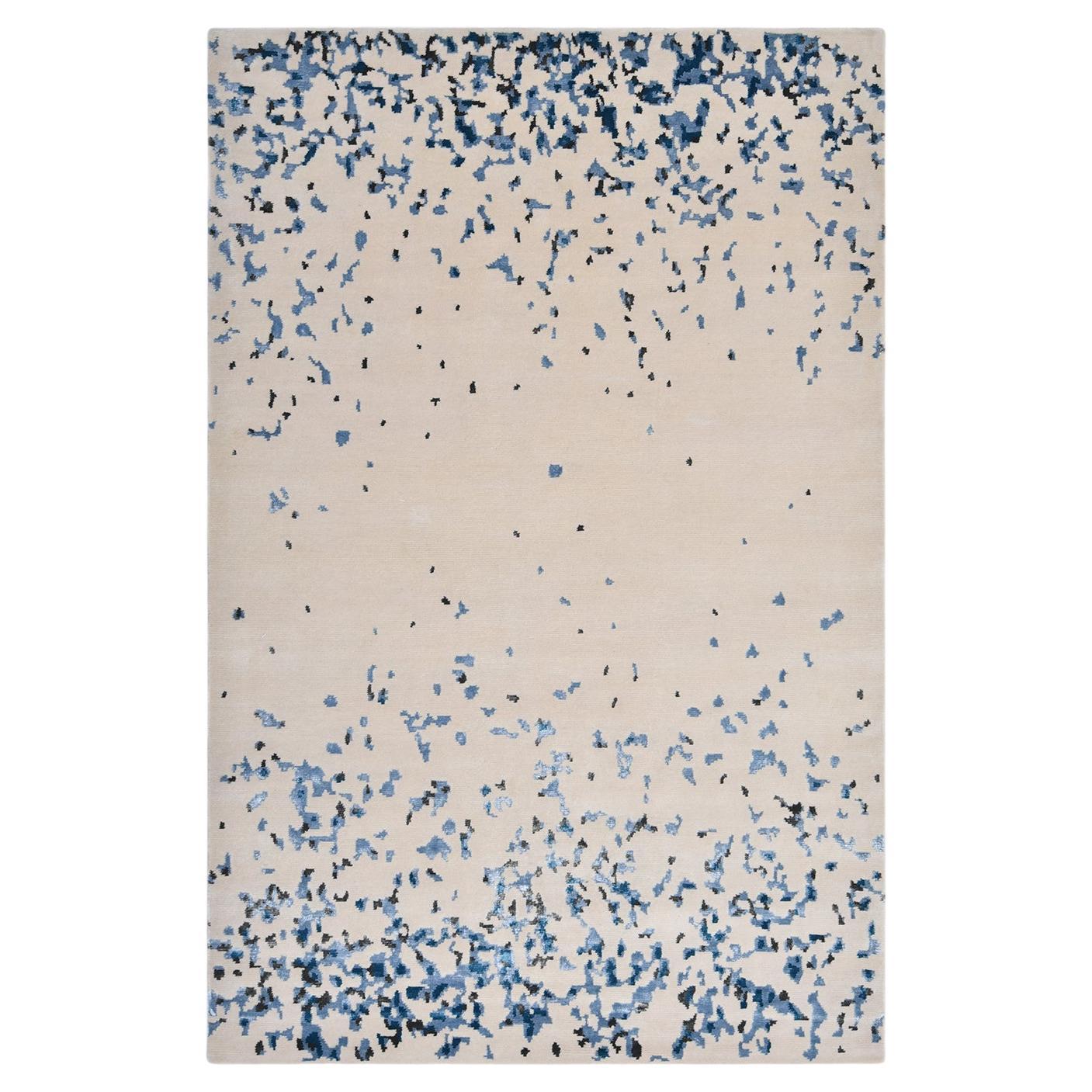 Solo Rugs Alfombra anudada a mano moderna beige