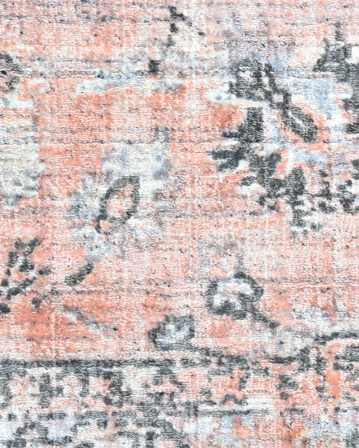 Indian Solo Rugs Modern Hand Loom Red Area Rug For Sale
