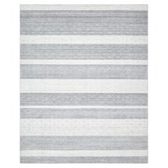 Solo Teppiche Modern  Handloom Gray 8 x 10 Bereich Teppich