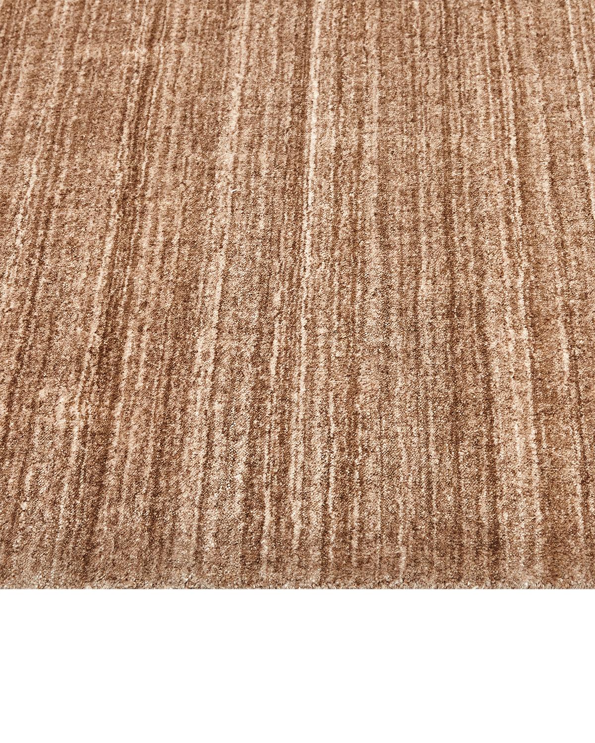 Solo Rugs Solid Modern Hand Loom Beige 3 x 5 Bereich Teppich im Zustand „Neu“ im Angebot in Norwalk, CT
