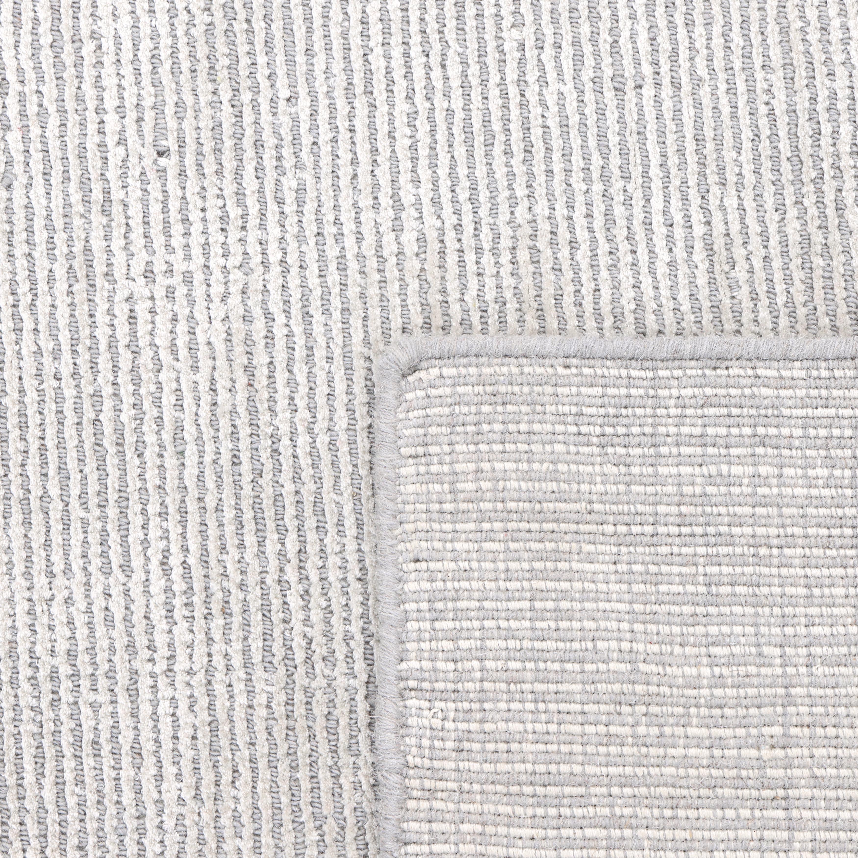 XXI secolo e contemporaneo Tappeto d'area grigio Made Solid Contemporary 3' 0