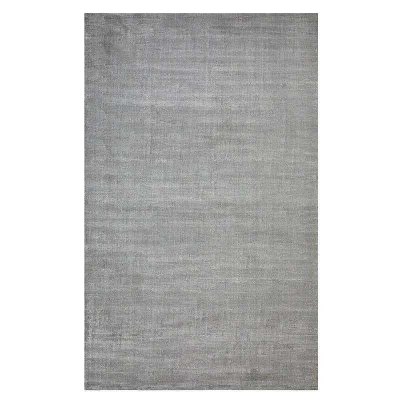 Modern Transitional Solid Gray Rug For Sale at 1stDibs