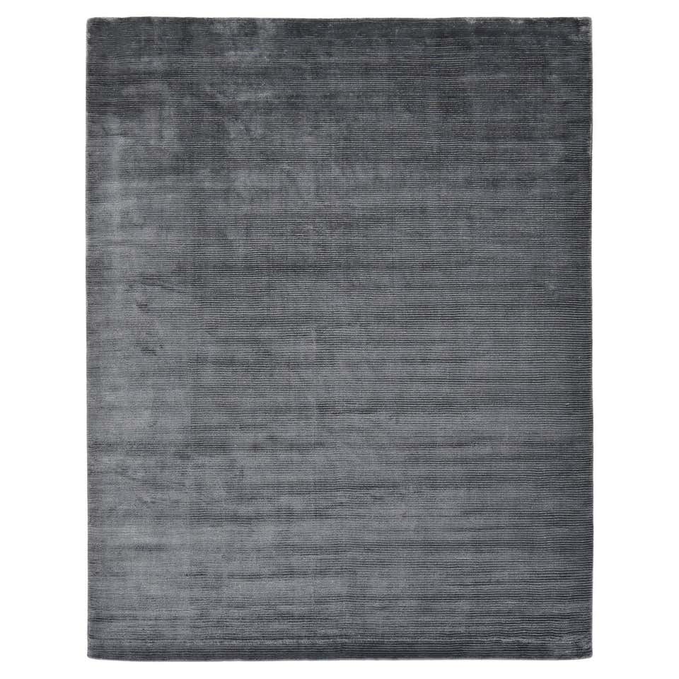 Modern Transitional Solid Gray Rug For Sale at 1stDibs