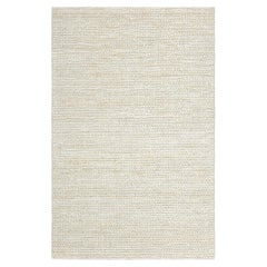 Tapis Solo Jute Transitionnel Beige Tissé à la main 3 x 5 Tapis