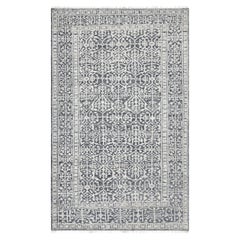Yvonne Solo Teppiche Zeitgenössischer orientalischer handgefertigter Teppich in Grau