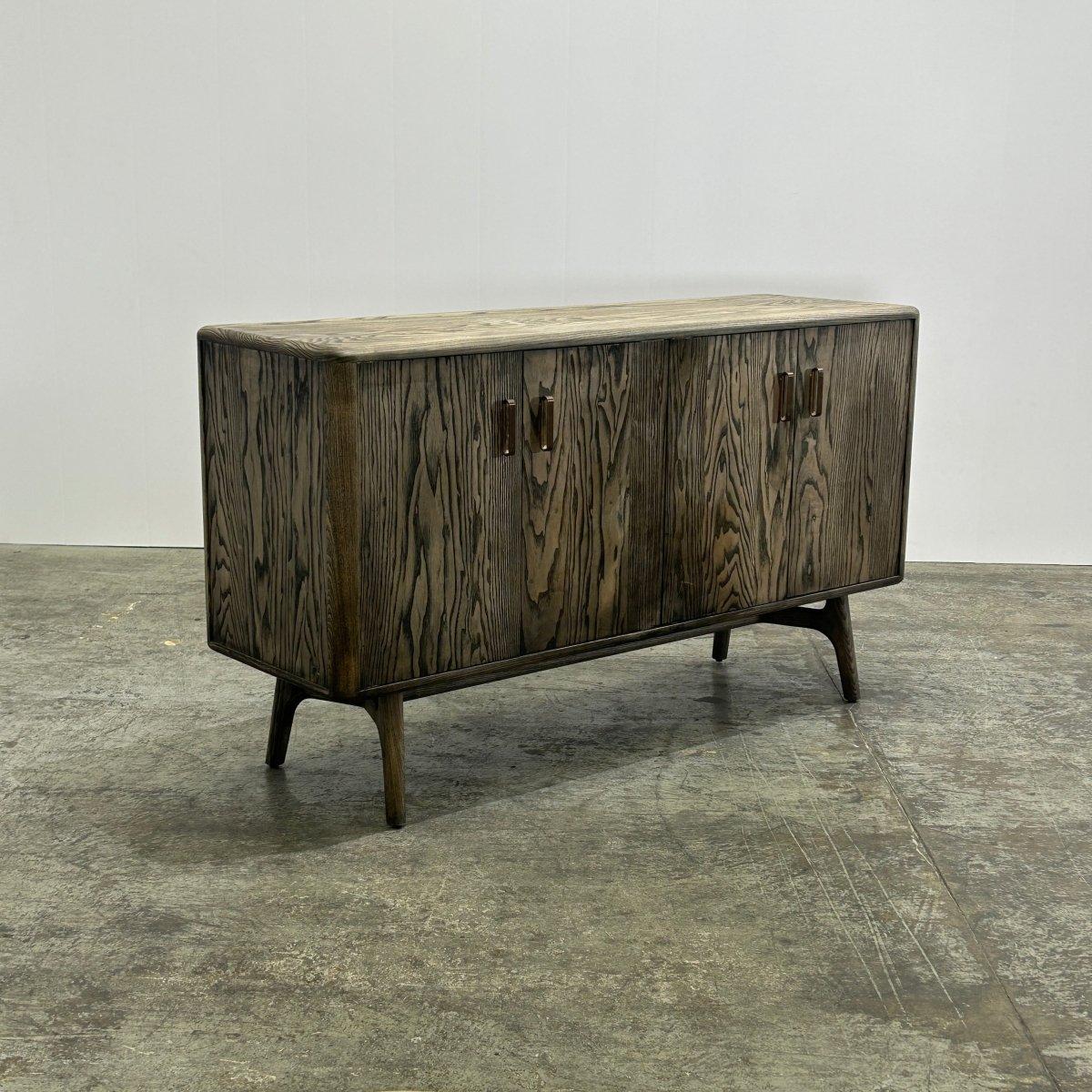 Modern Solo Wide Four Door Cabinet by De La Espada For Sale