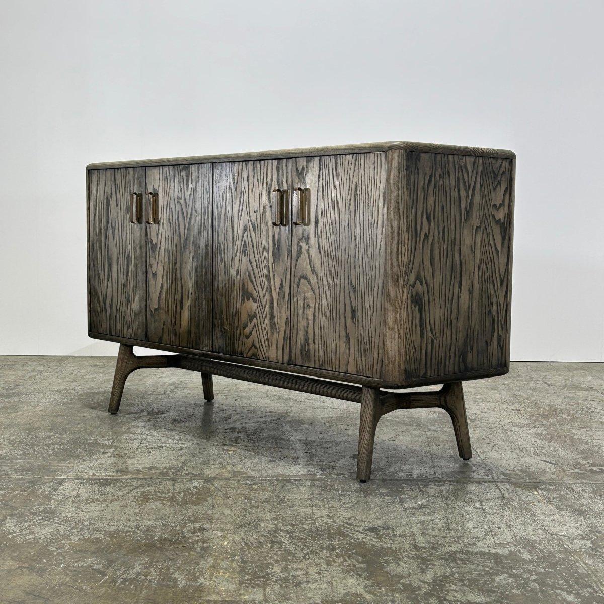 Contemporary Solo Wide Four Door Cabinet by De La Espada For Sale