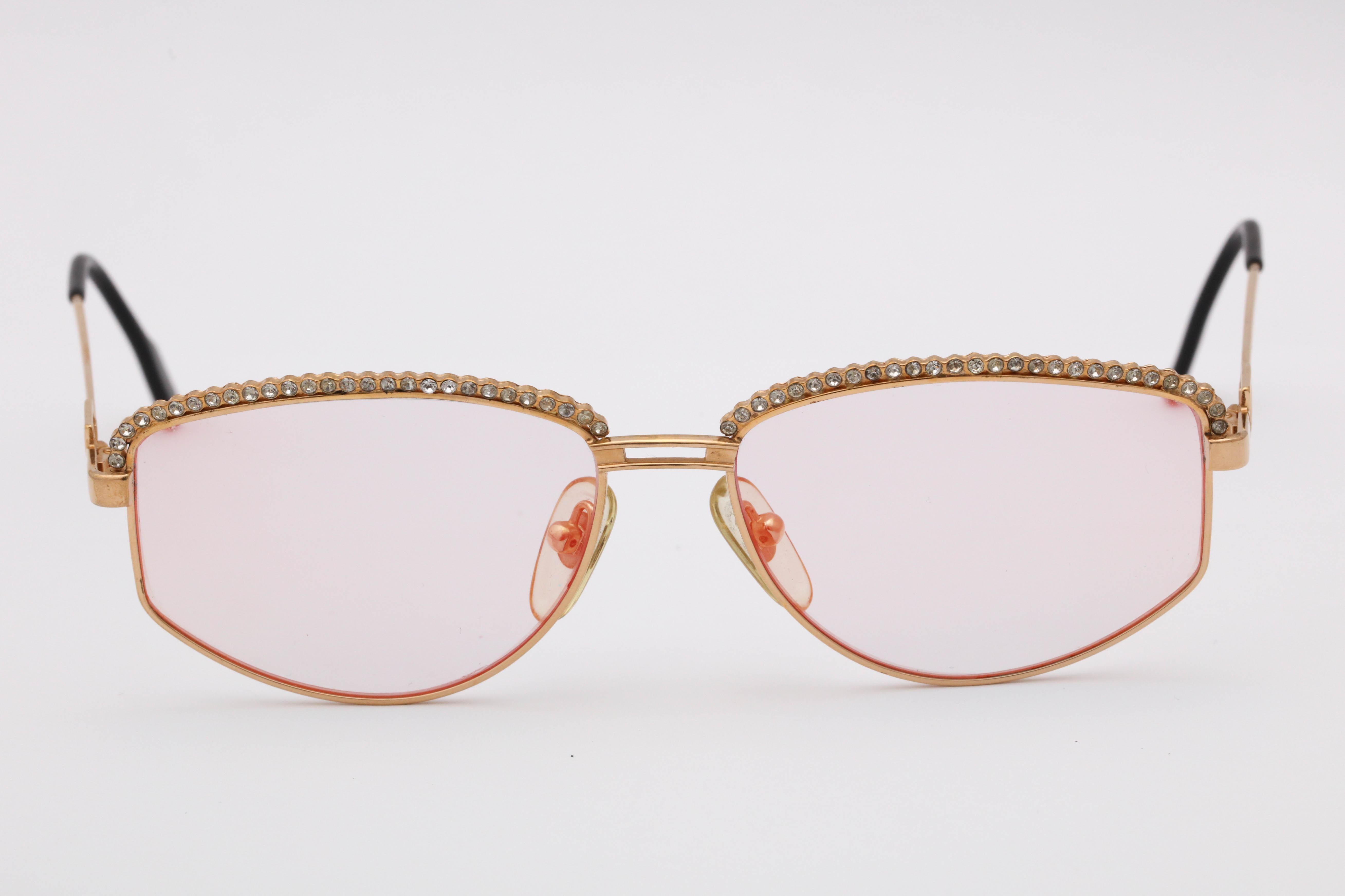 Soloist Of Tiffany Vintage Sunglasses T1/04 In Excellent Condition For Sale In Chicago, IL