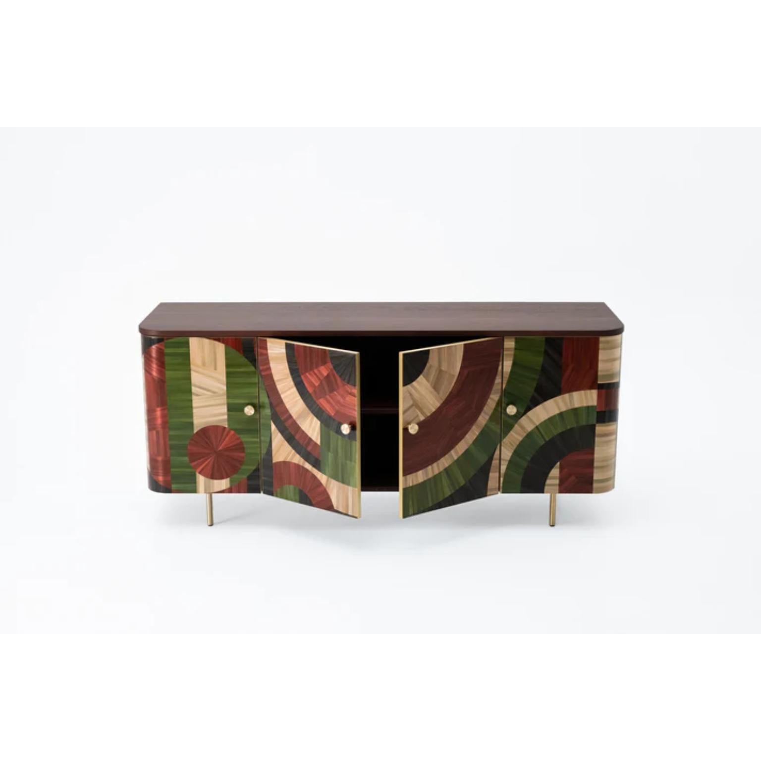 Contemporary Solomia 3 Cabinet by Ruda Studio For Sale