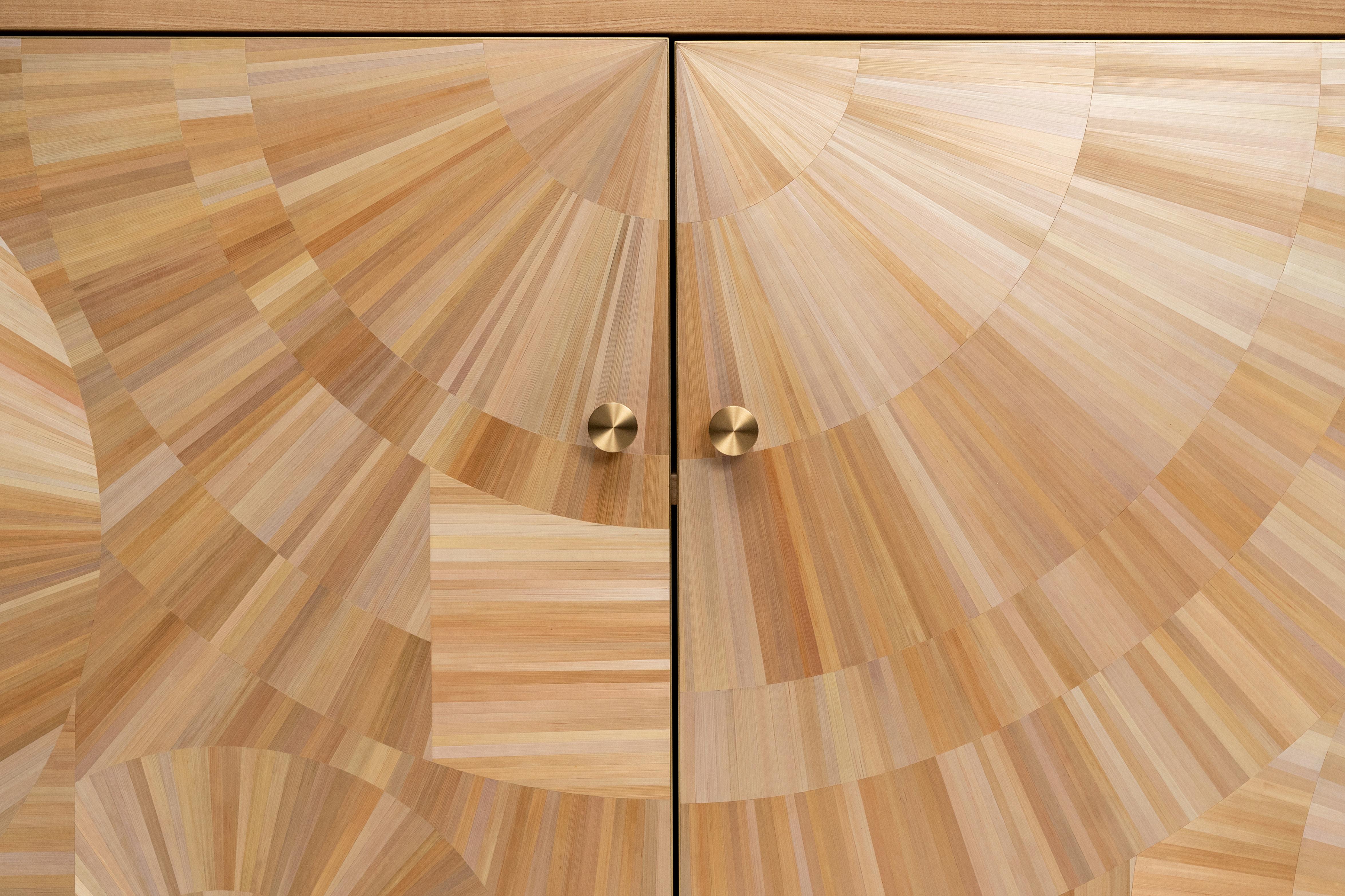 Ukrainian Solomia Cabinet by Ruda Studio For Sale