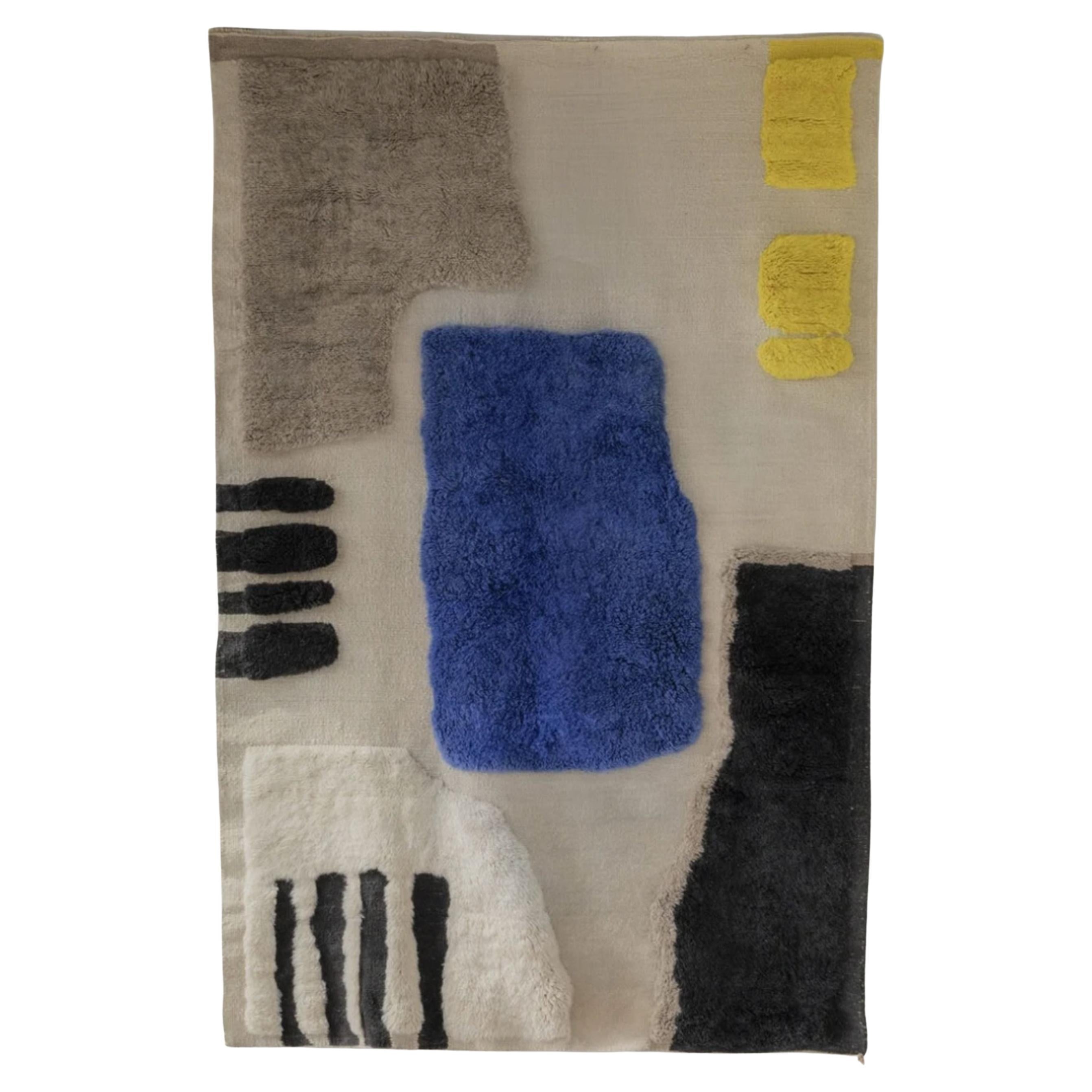 SOLSTICE Custom Berber Wool Rug Modern Handwoven Large Minimalist Contemporary