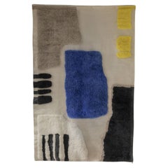 SOLSTICE Tapis de laine berbère personnalisé Moderne Tissé à la main Grand Minimaliste Contemporain