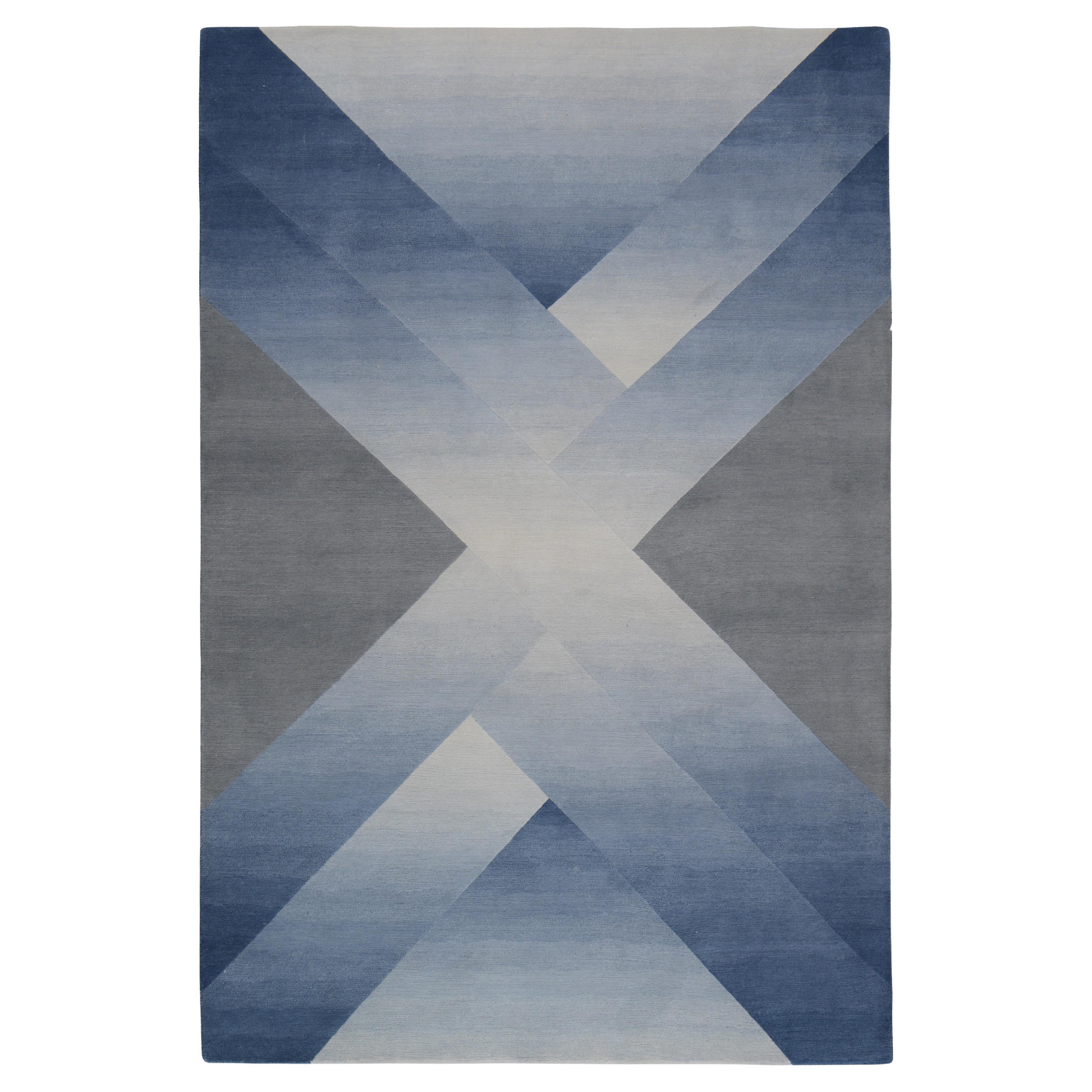 Solstice Hand-knotted Ombre Rug For Sale