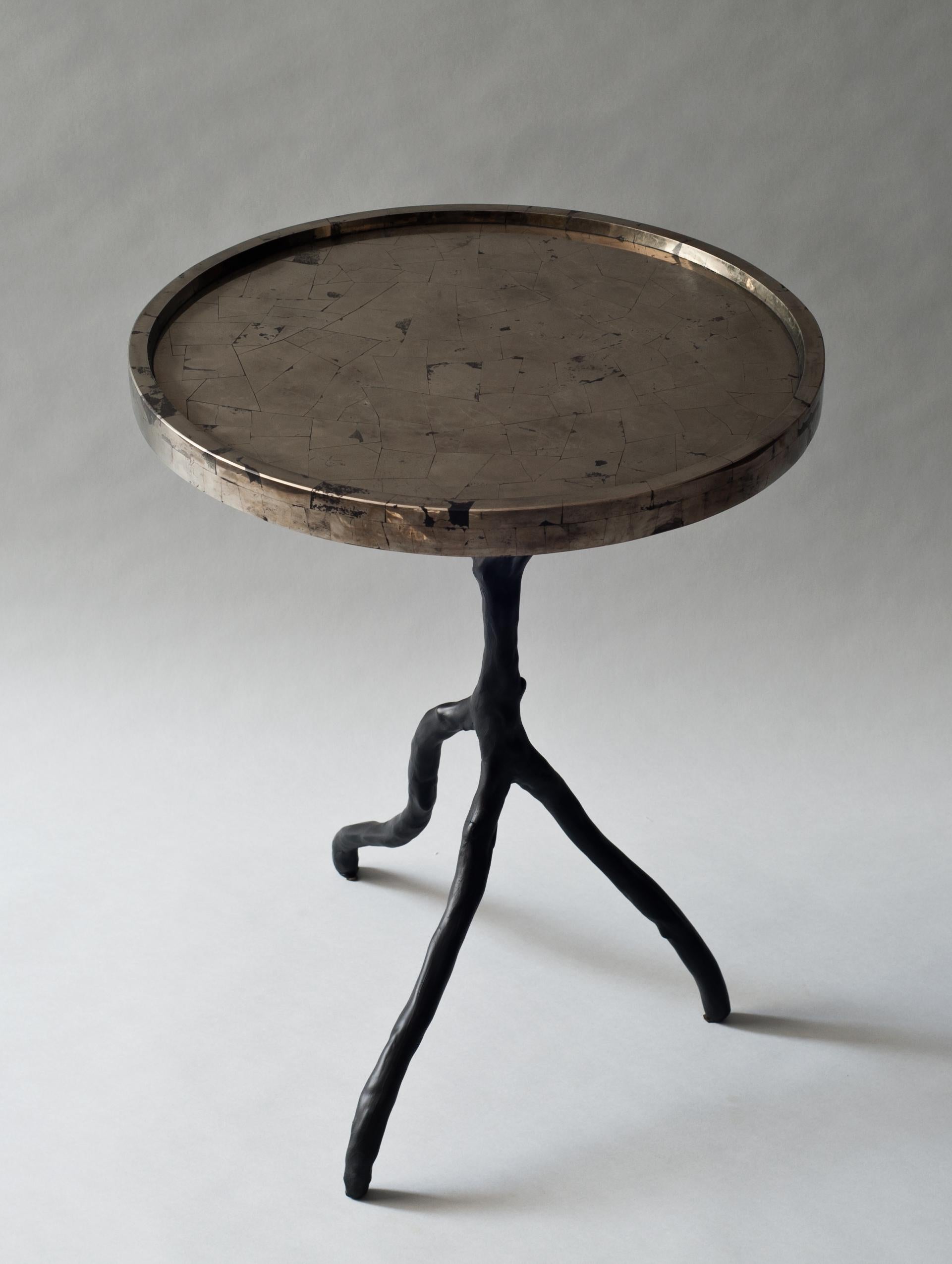 Indian Solstice Side Table by Demuro Das For Sale