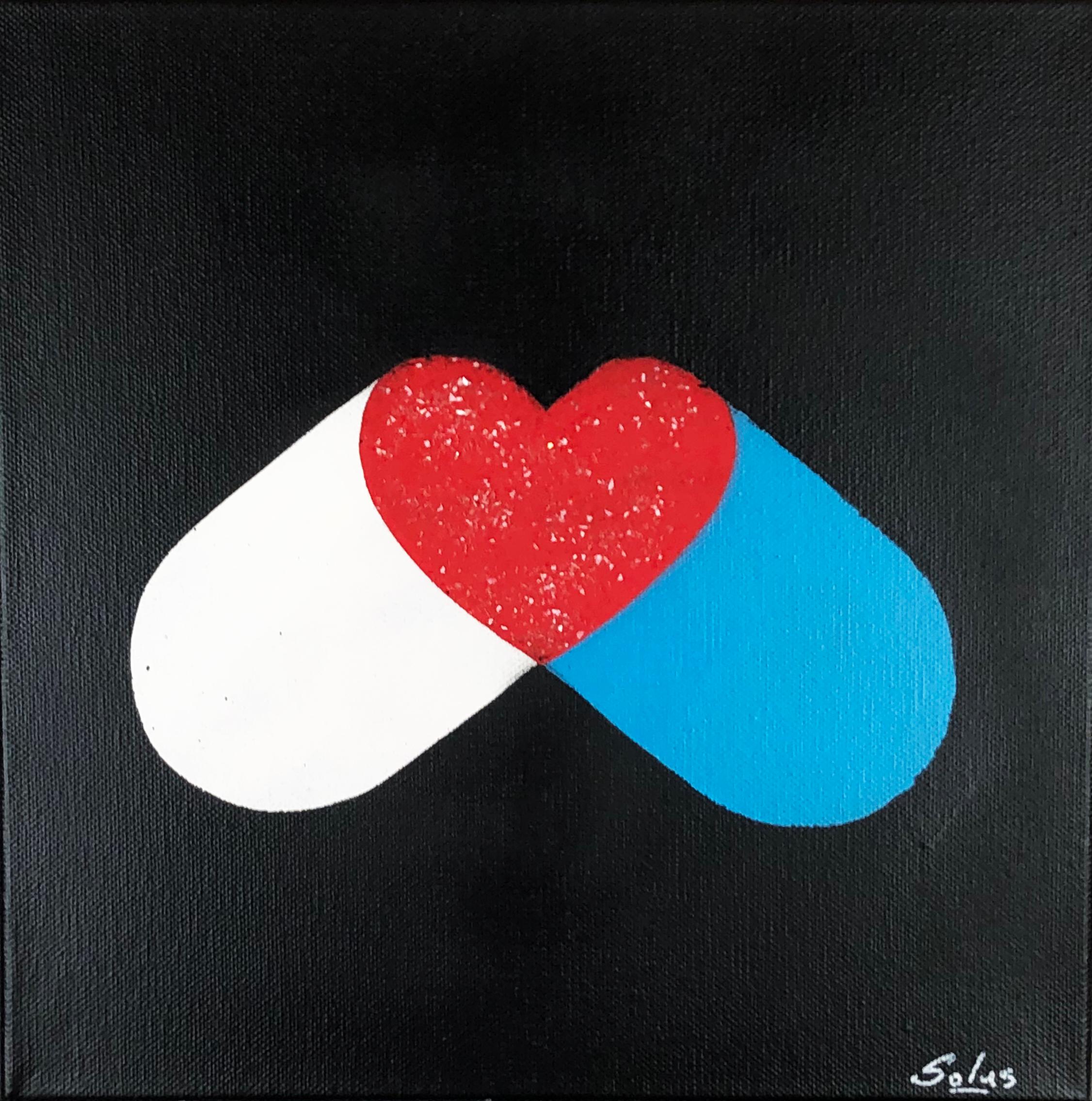 Love Drug - Painting by Solus