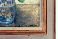 Solvic Martin (Swedish 1930-1998)  oil on canvas (33x27cm) Signed/dated 1960