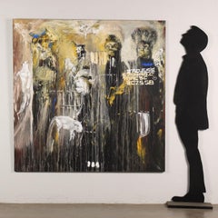 S. Cissé Mixed Technique on Canvas Senegal 2007, Copinage