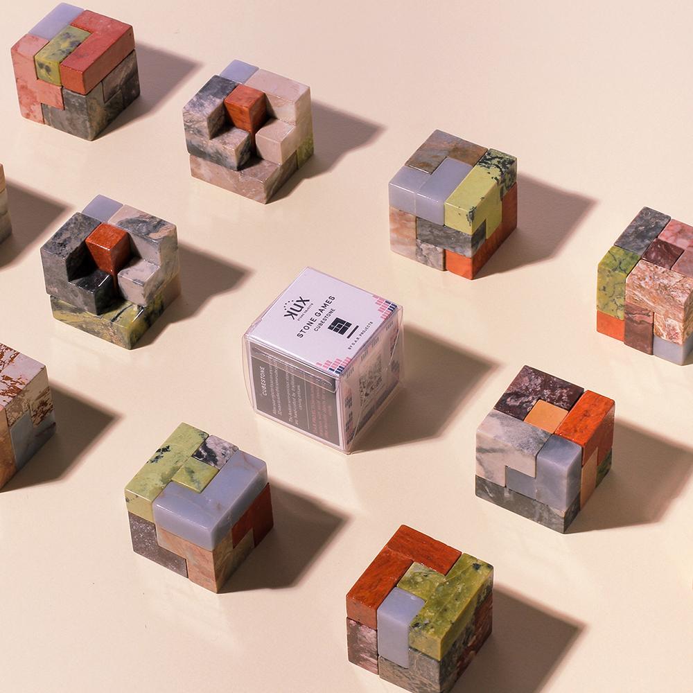 Soma Cube 3D Gemstone Puzzle 1
