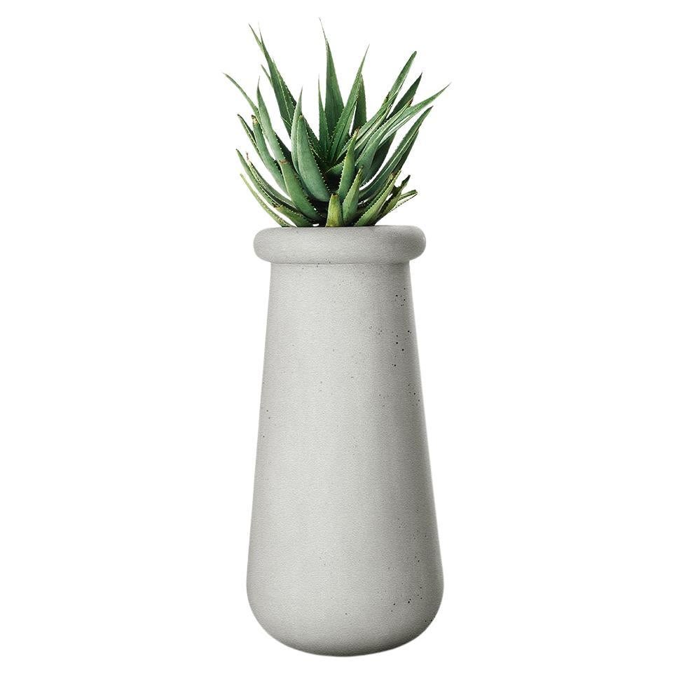 Jardinière grise Soma Slim par Indigenus