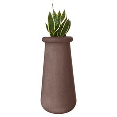 Soma Slim XS Brown Stone Planter by Indigenus