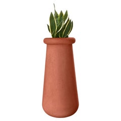 Fioriera Soma Slim XS in terracotta di Indigenus