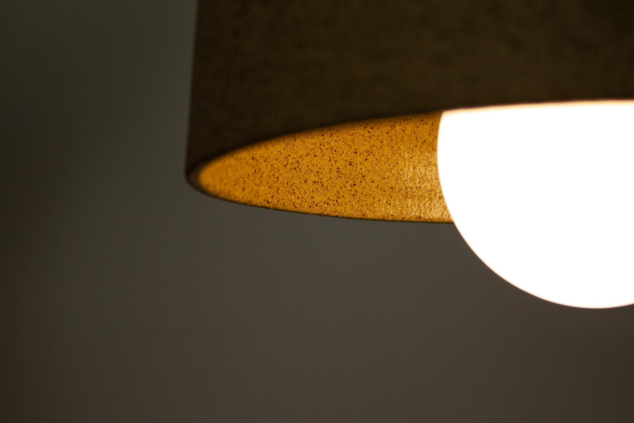 Sombreira pendant - sand with spots - Romaria Collection For Sale 2