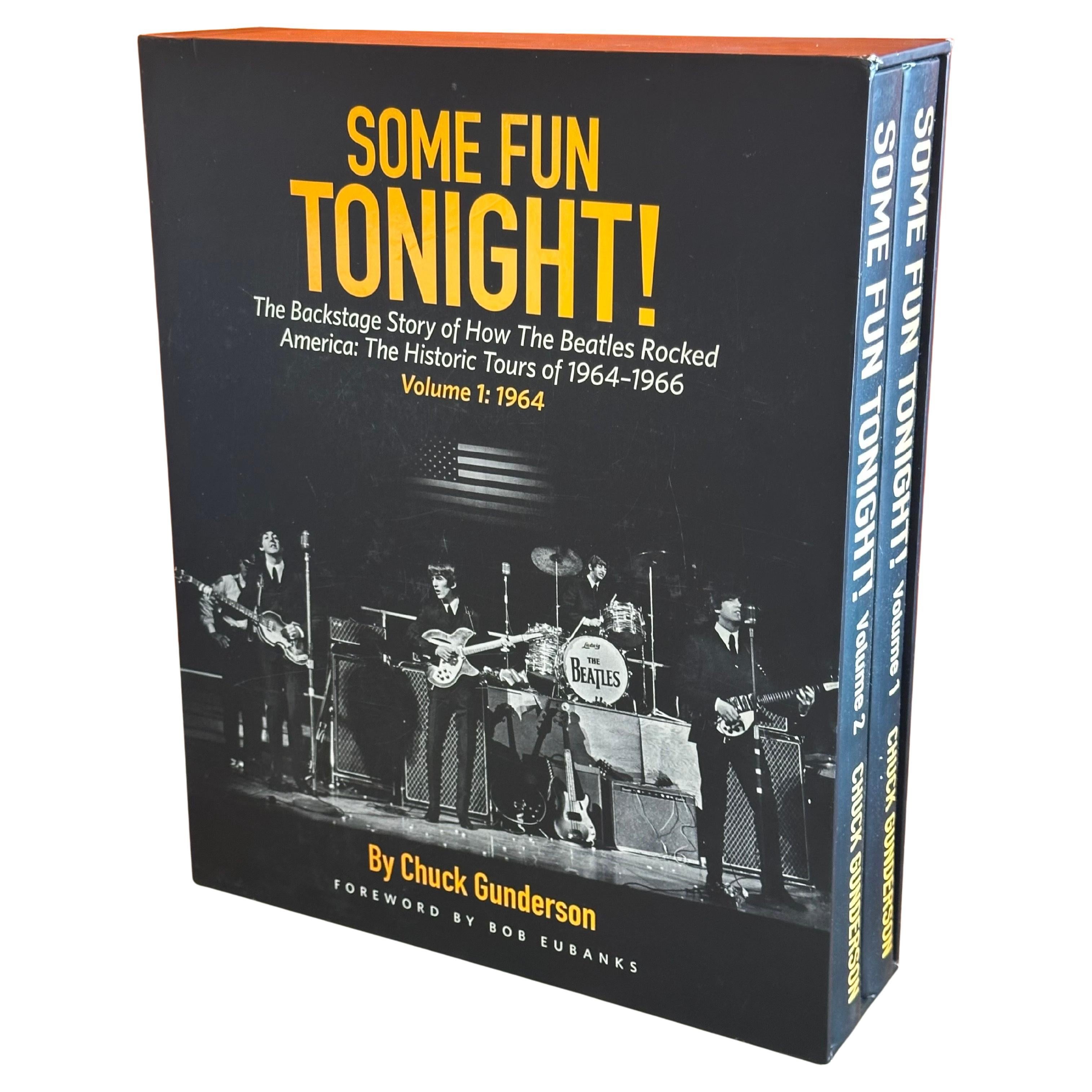 "Some Fun Tonight" Two Volume History of the Beatles by Chuck Gunderson For Sale
