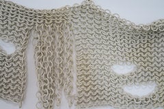 'Some Kind of Friction' Cream Ceramic Chain Sculpture by Taylor Kibby