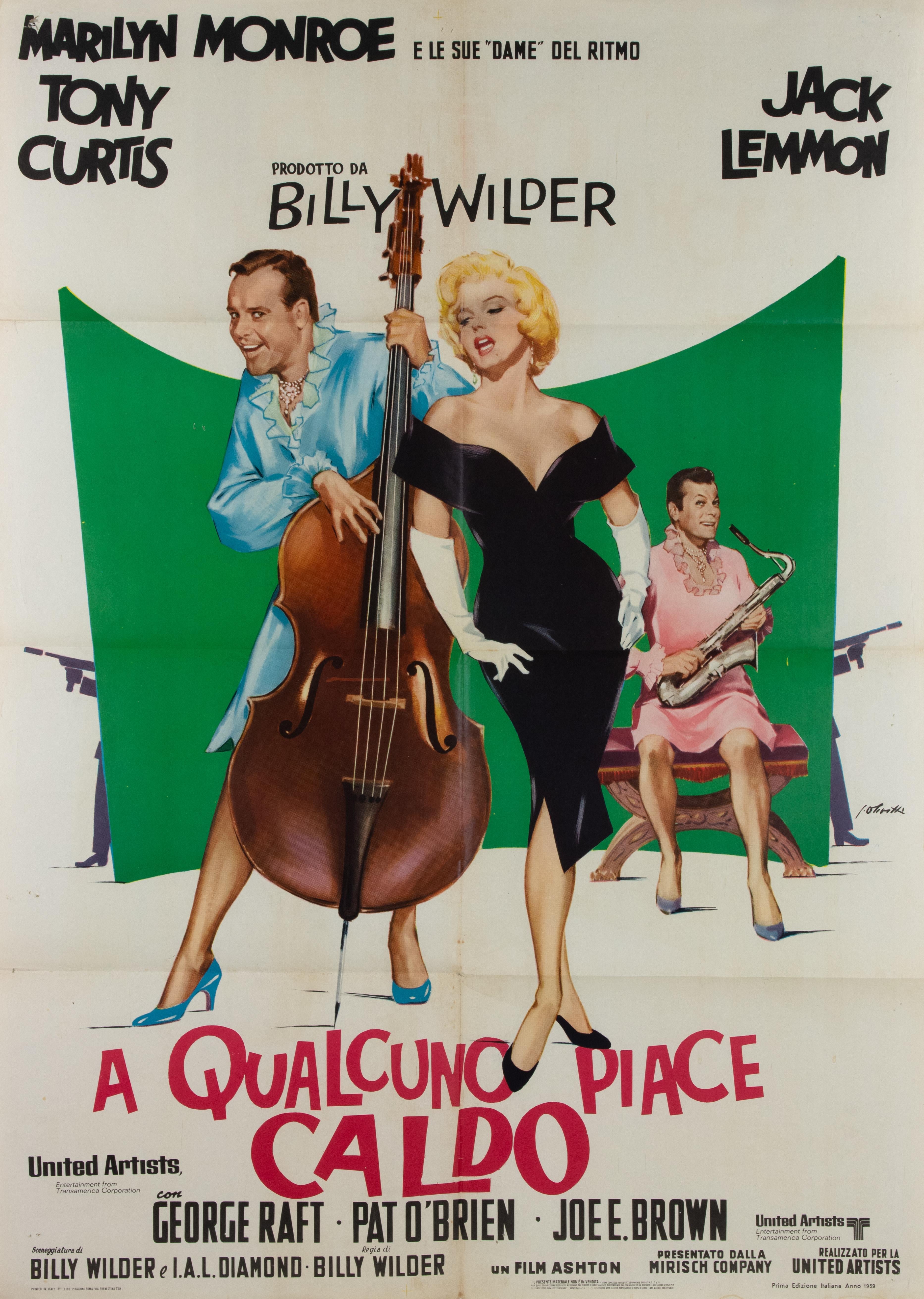 Italiano A qualcuno piace caldo (1959, Italia) in vendita