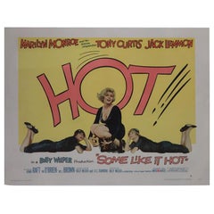 „“Some Like It Hot“-Poster von 1959