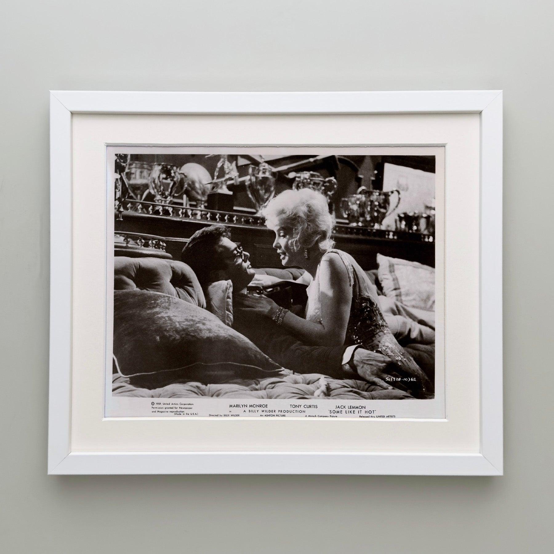 Manche mögen's heiß 1959 Werbung Film Film Presse Standbild Gerahmt im Zustand „Hervorragend“ im Angebot in Bath, Somerset