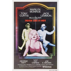 Some Like It Hot R1980 U.S. One Sheet Film Poster