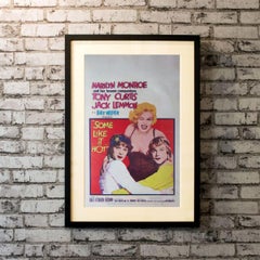 Some like It Hot, Unframed Poster, 1959