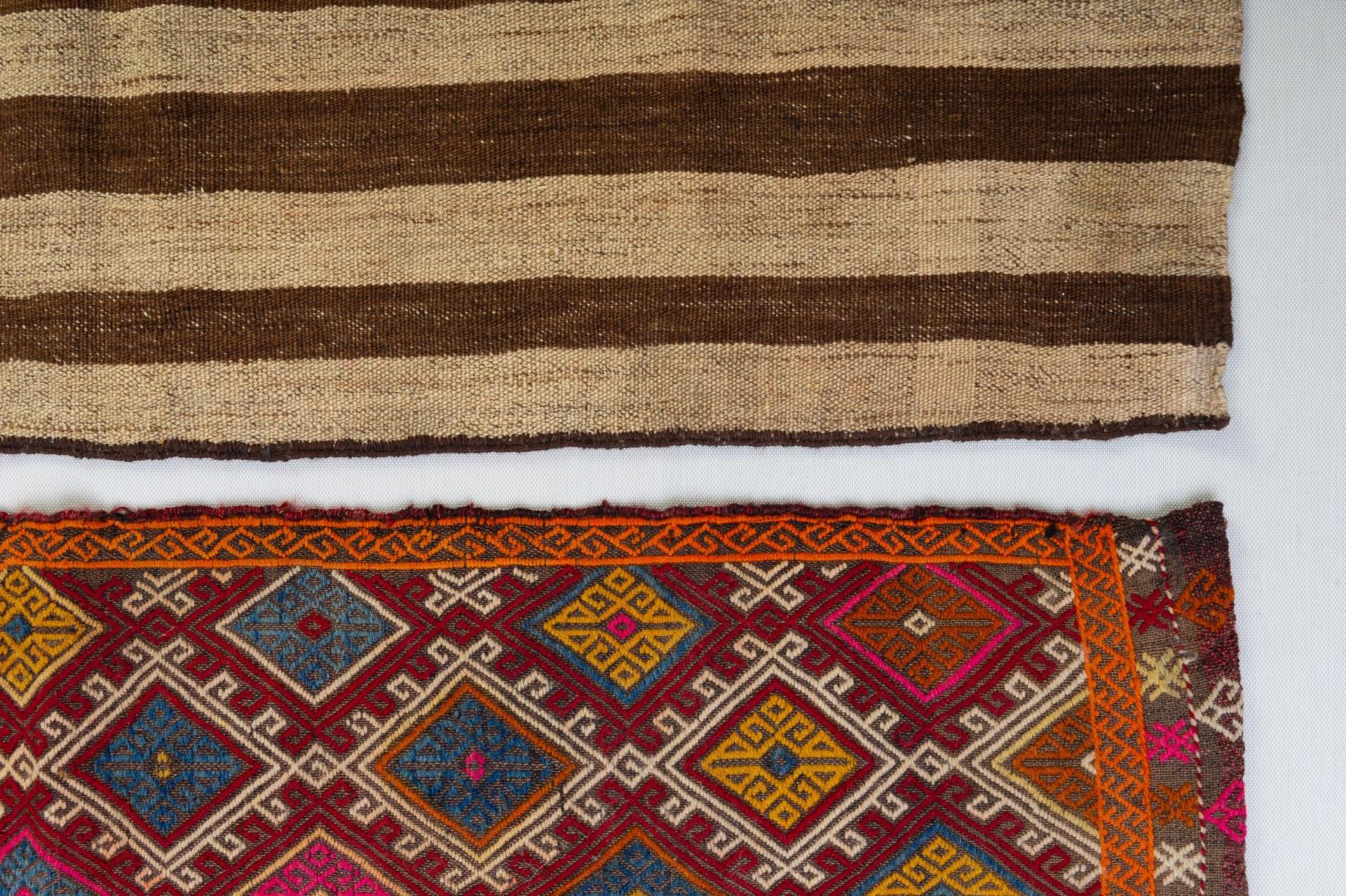 Einige kleine Kilim-Streifen im Zustand „Hervorragend“ im Angebot in Alessandria, Piemonte