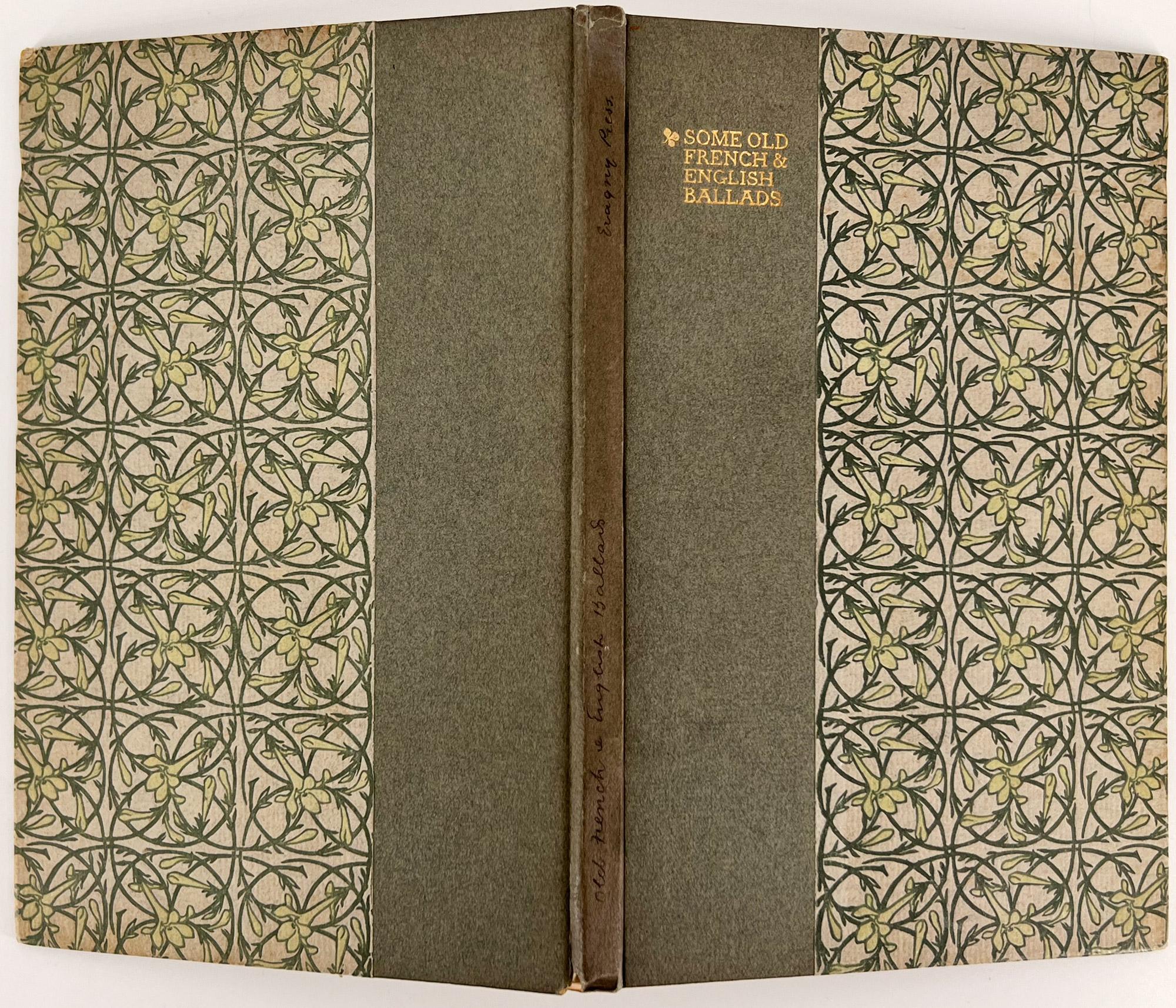Alcune antiche ballate francesi e inglesi - ERAGNY PRESS in vendita 8